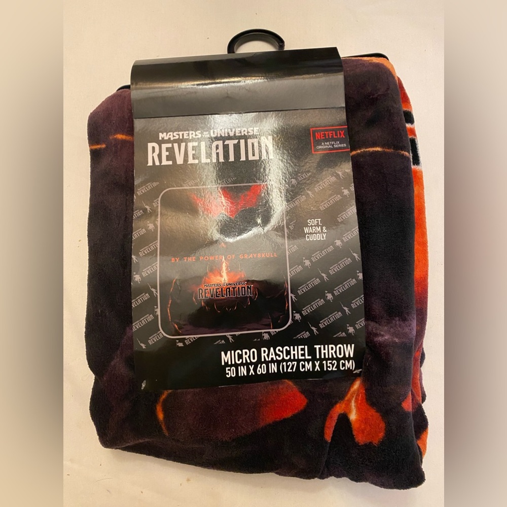 Masters Of The Universe Revelation Throw Blanket. 50x60 Inches
